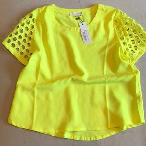 Neon sugar lips top